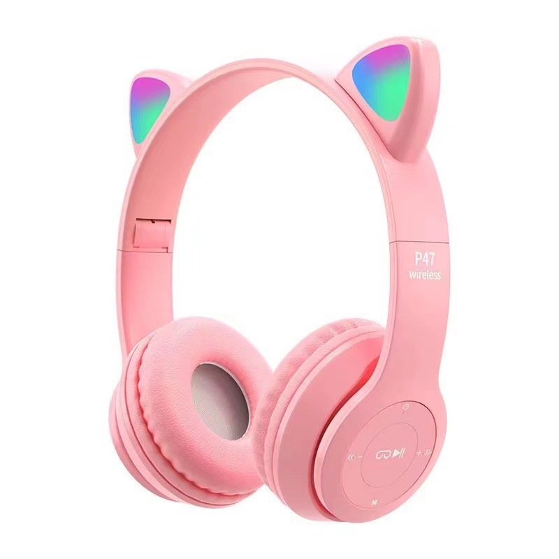 P47M Cat Ear Headphone: The New Cute Trend for Girls 🐱🎧