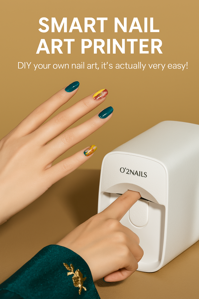💅 A Beauty Tech Breakthrough! Meet the Elaier Smart Nail Printer—Salon-Quality Nails from the Comfort of Home! 🌟