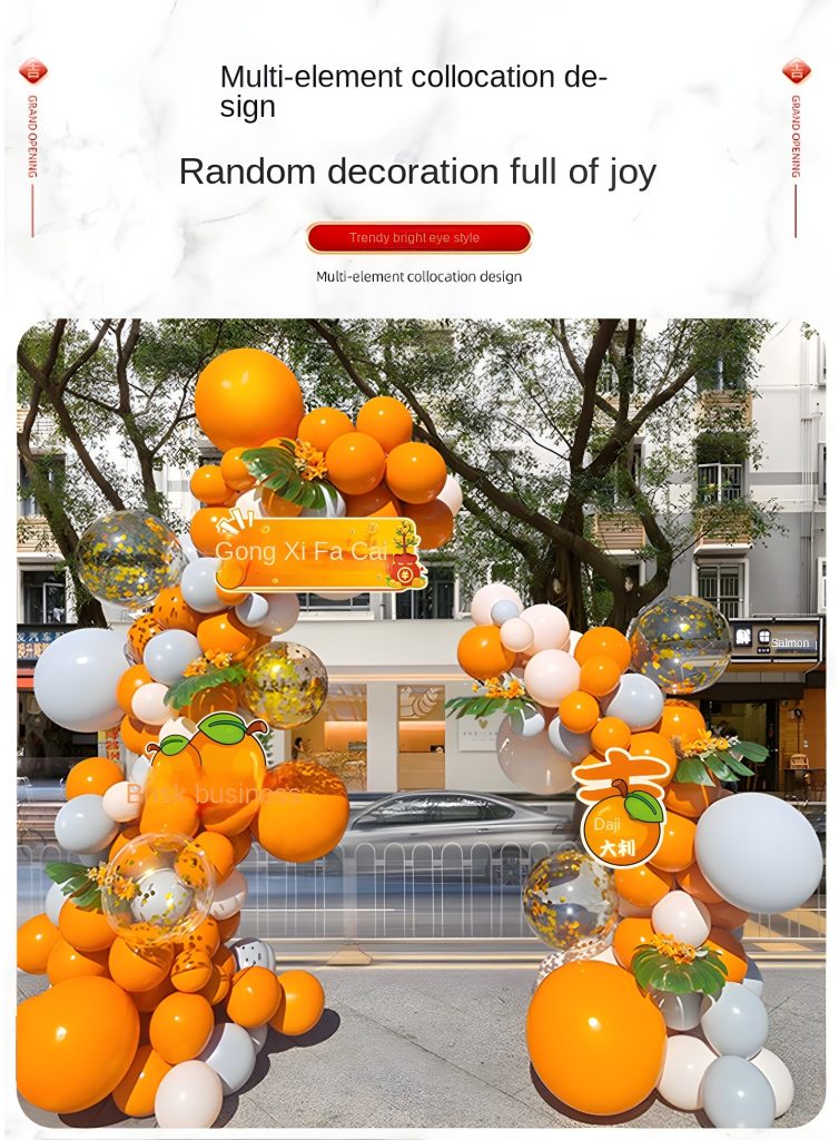 Transform Your Grand Opening with Elegance: The Ultimate Balloon Decoration Kit for Memorable Celebrations