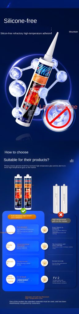 Kafuter K-5800: The Ultimate High-Temperature Fire-Resistant Sealant for Industrial and Commercial Applications