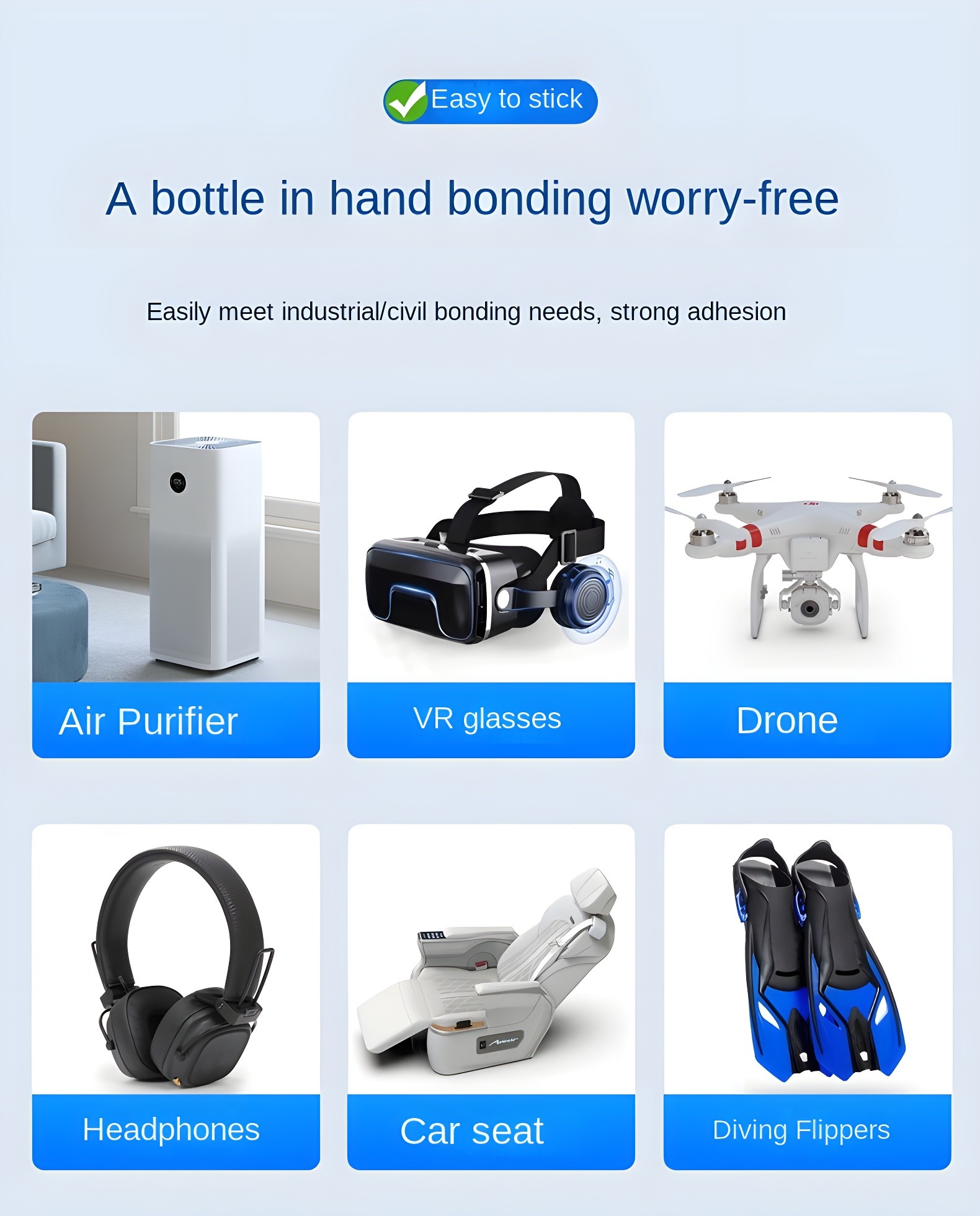 JULI JL-330 adhesive product shot with certification badges