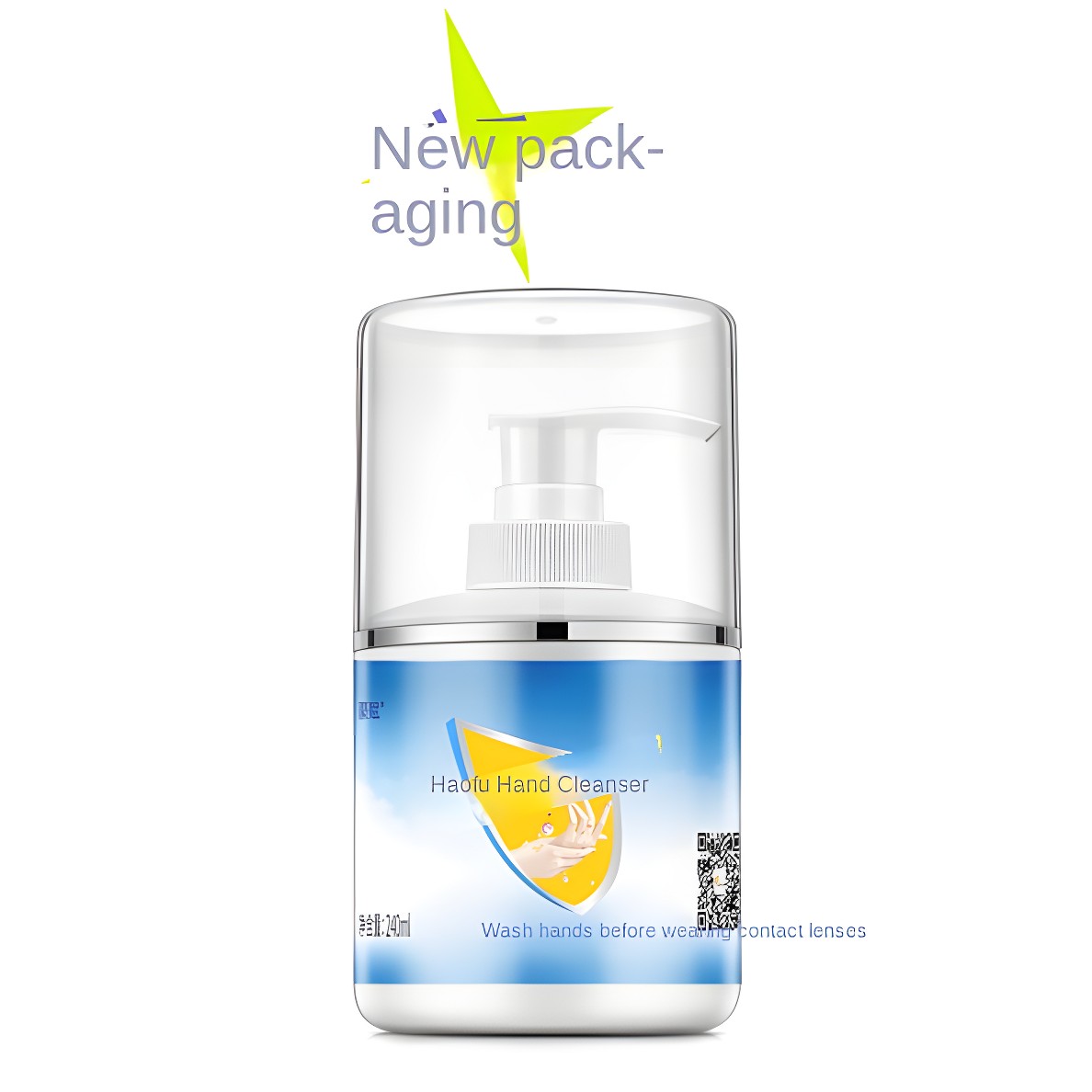 New Packaging of HaoFu Hand Cleanser