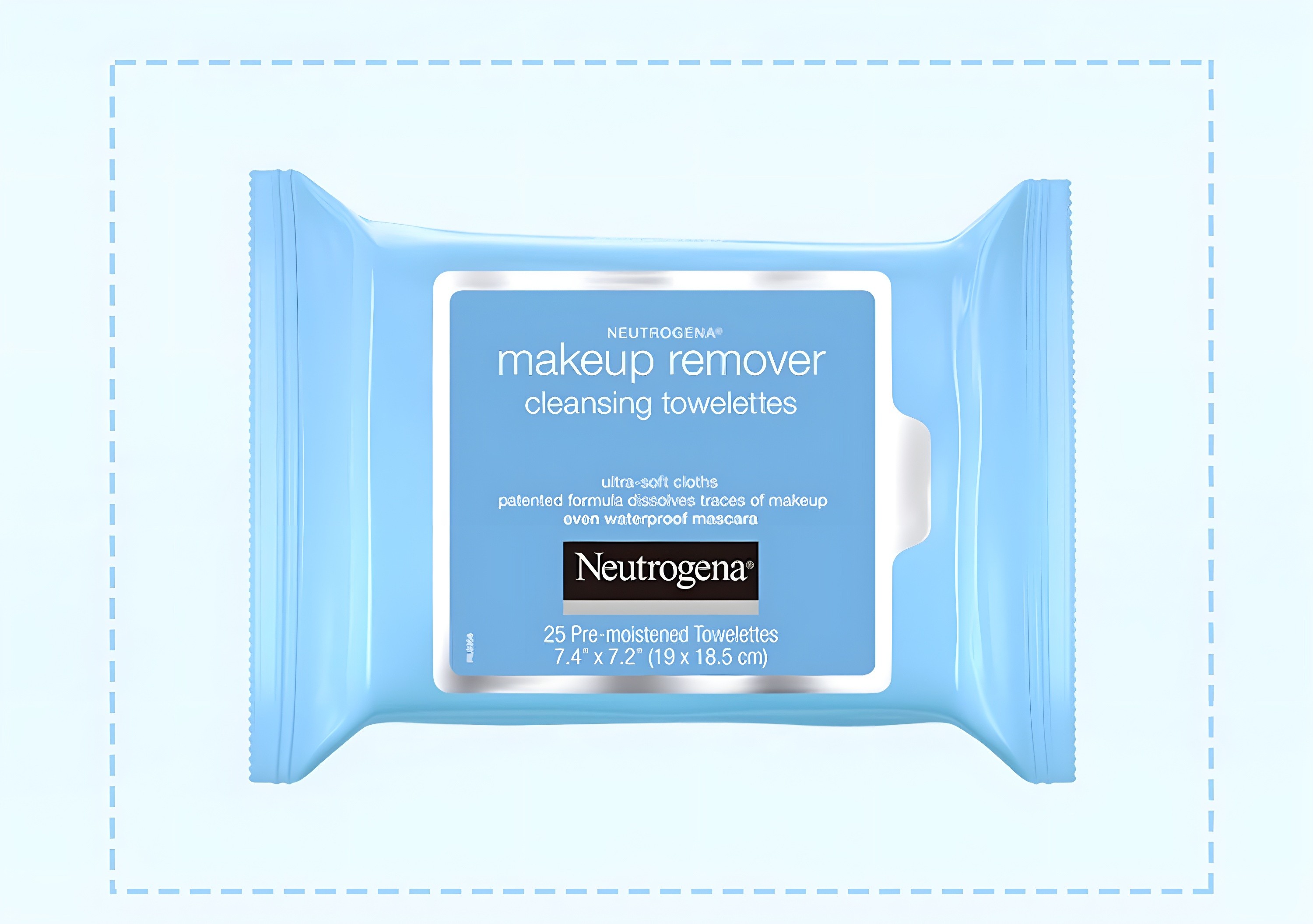 Neutrogena Makeup Remover Cleansing Towelettes - Product Front View