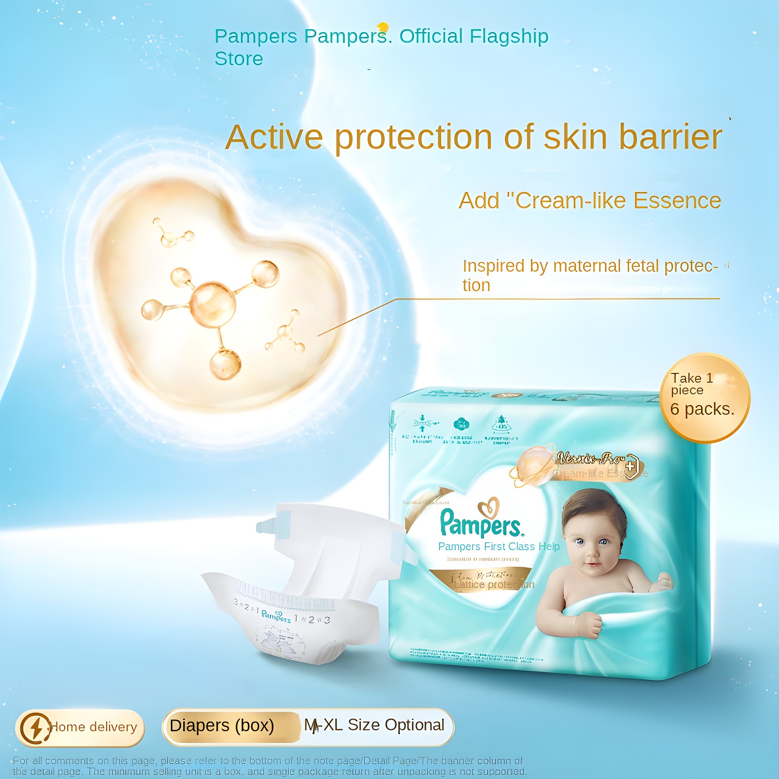 Pampers Active Skin Barrier Protection