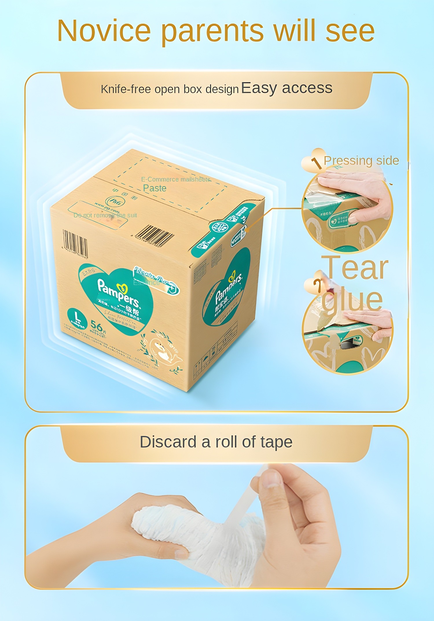 Easy Access Box Design for Novice Parents