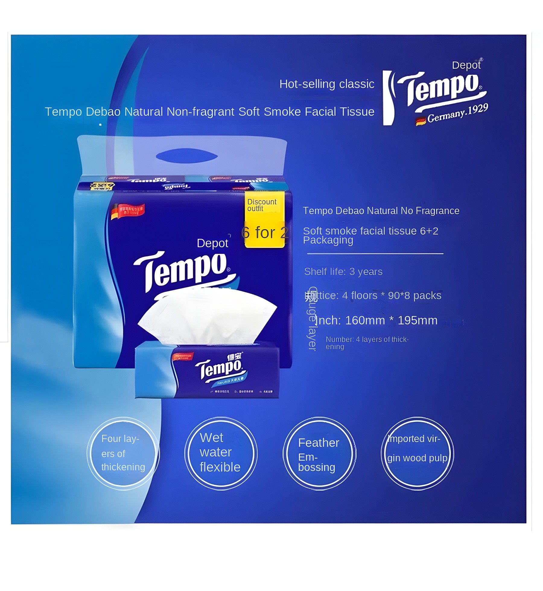 Tempo Neutral Packaging Detail