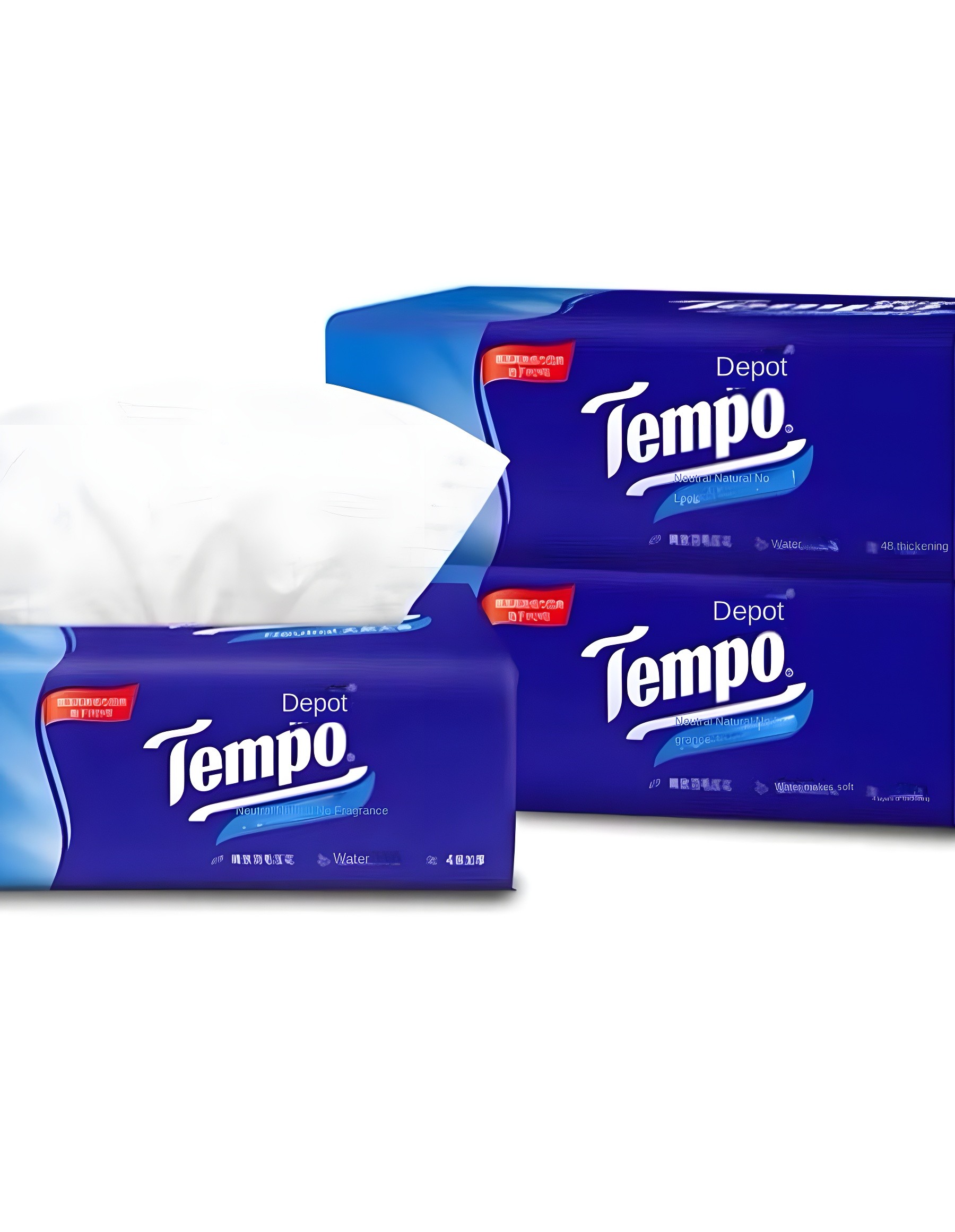 Tempo Tissue Close-up with Pop-up Dispenser