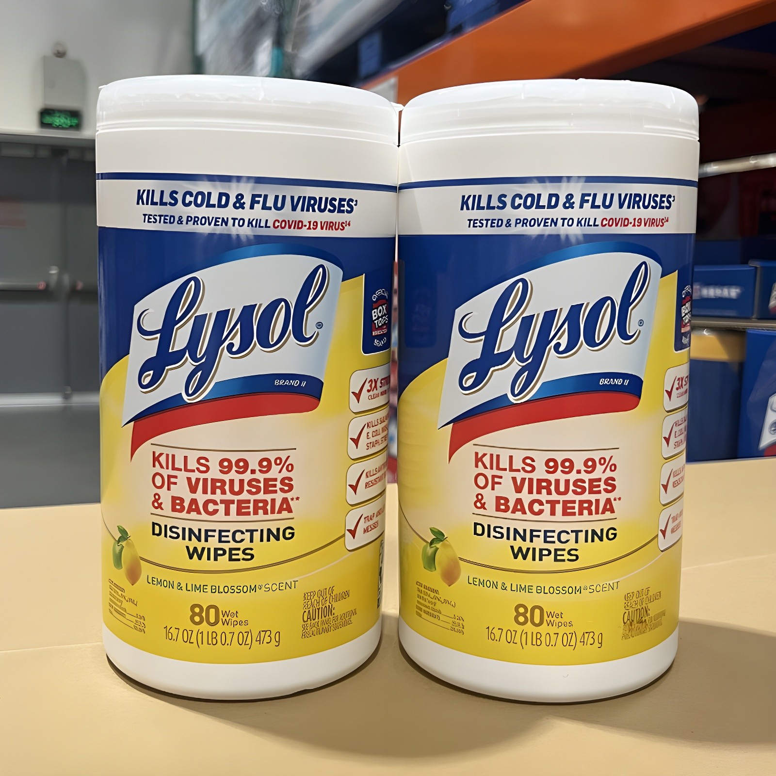 Lysol Lemon & Lime Blossom Scent