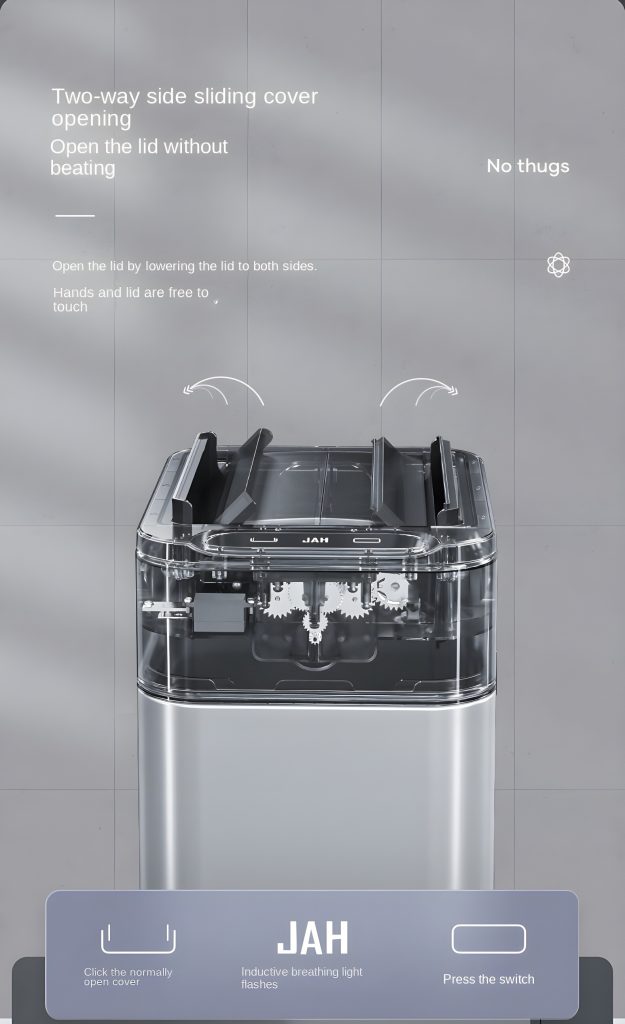 JAH Smart Slide Cover Trash Can: Redefining Modern Waste Management with Intelligence and Elegance