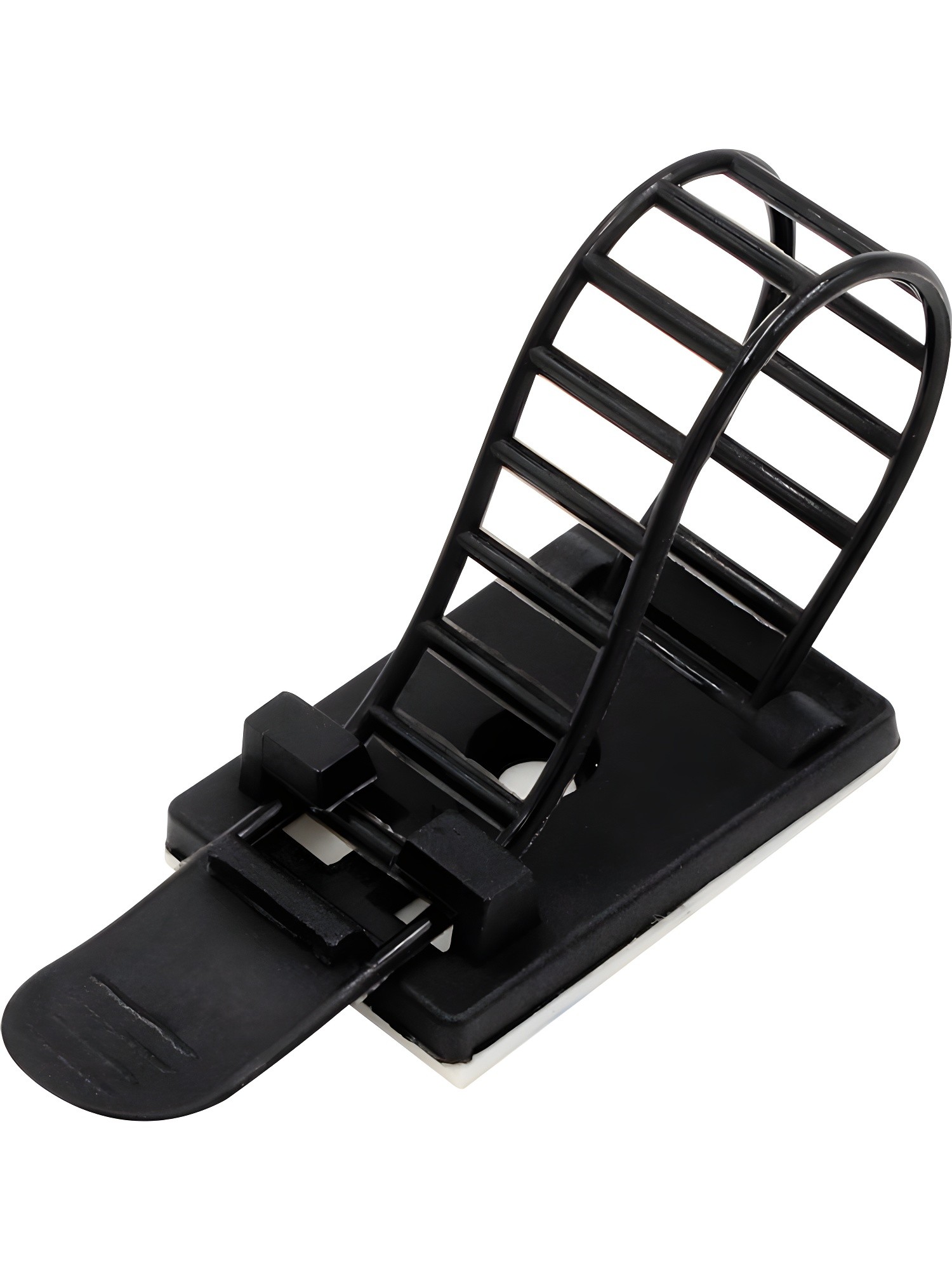 Close-up of locking mechanism