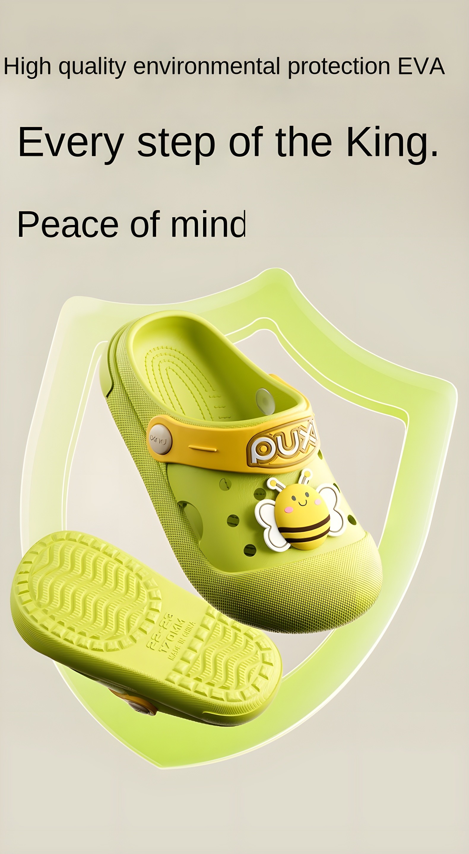 PUXXI Kids' EVA Clog - High quality environmental protection EVA