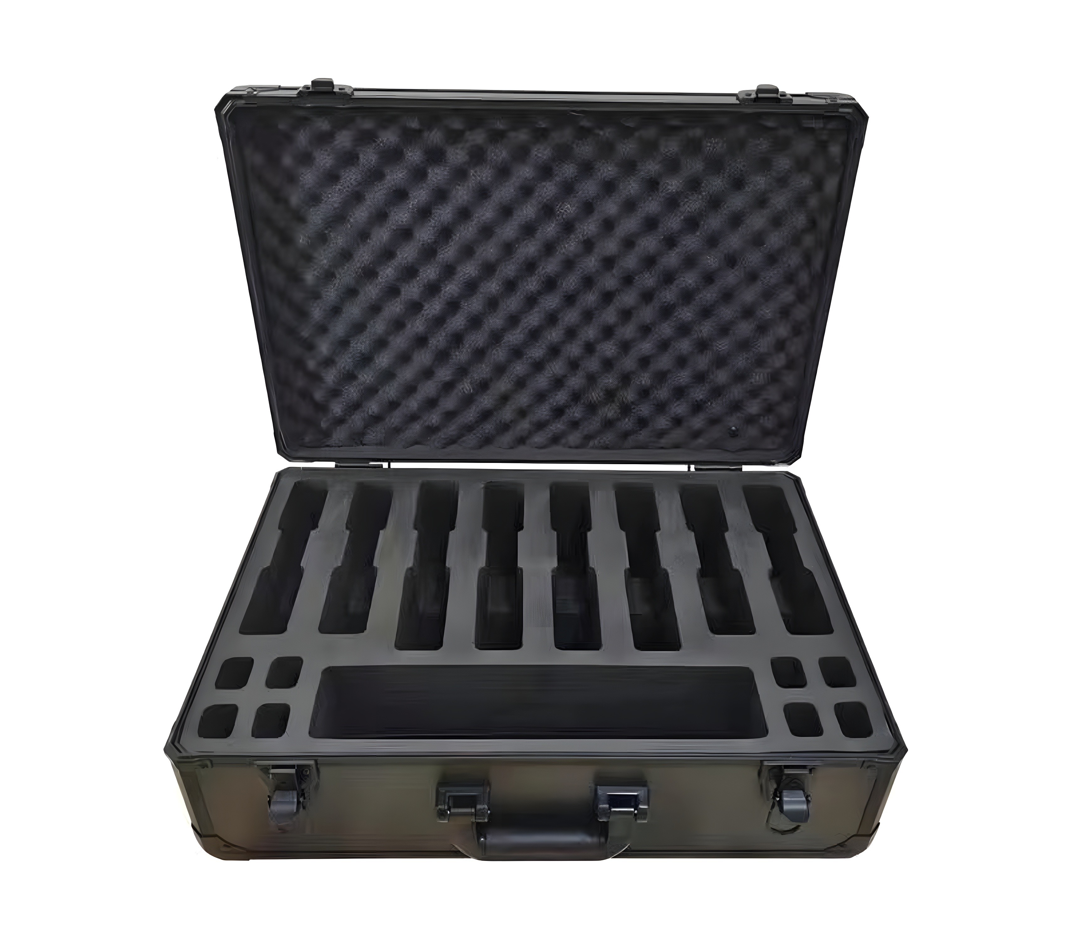 TACTICS™ Case – Front View, Open, Standard Configuration