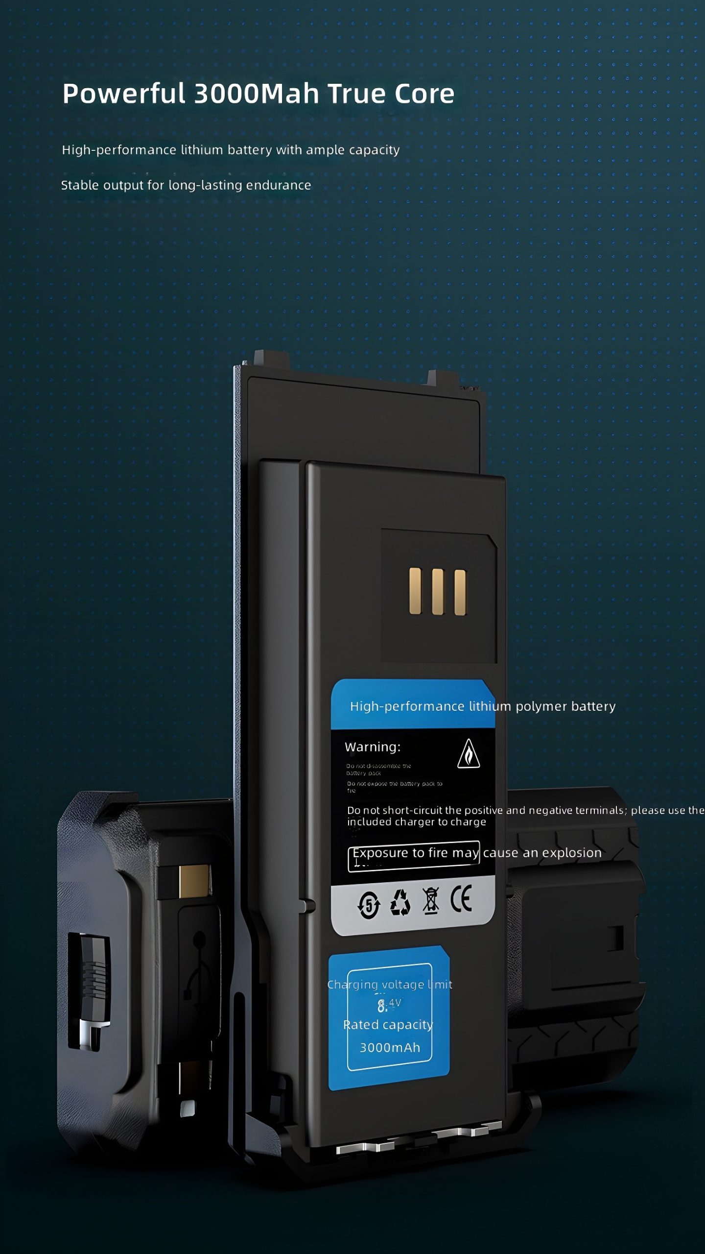 SenHaX CT-12: Redefining Professional Communication in the Field Powerful Battery