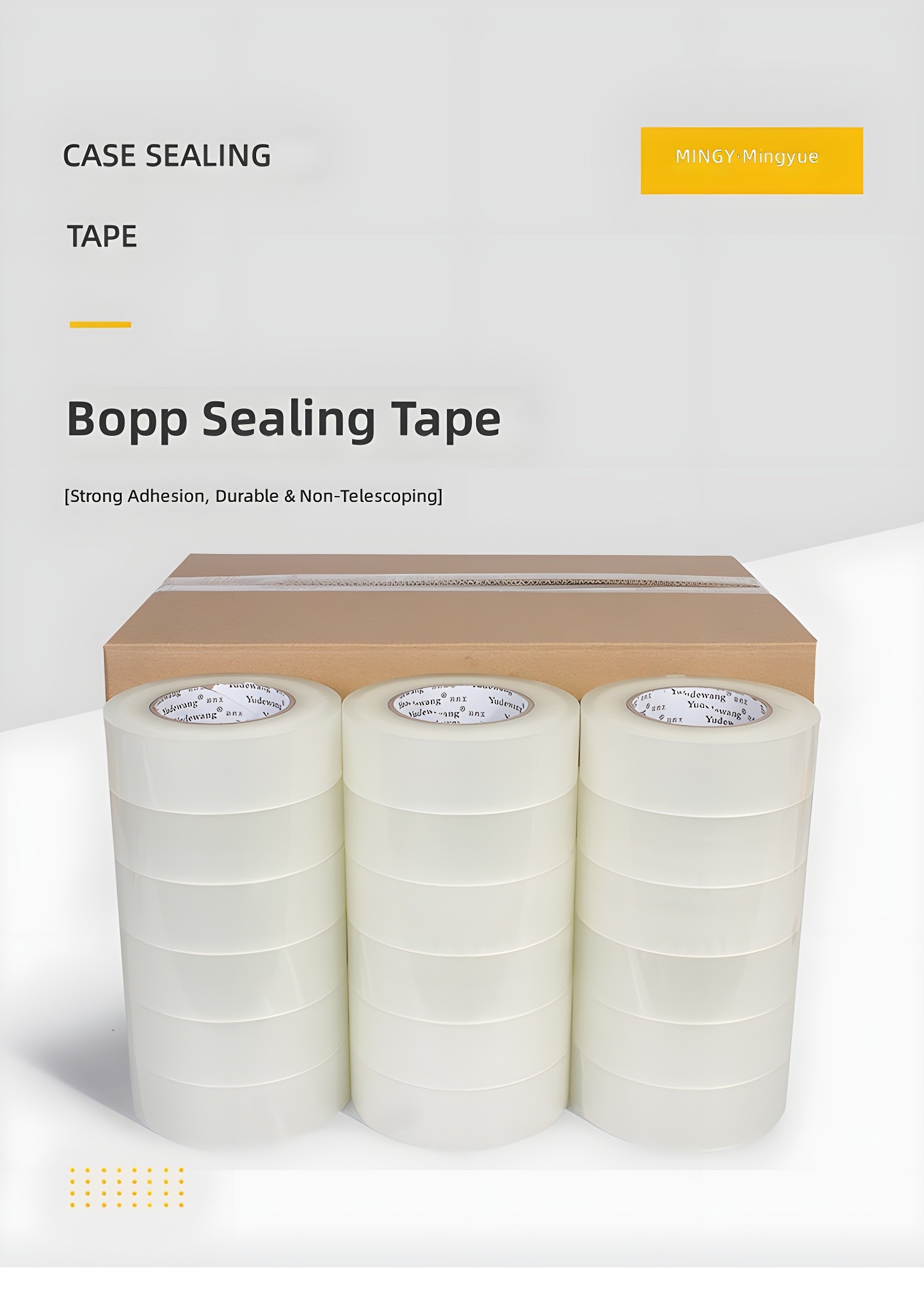 BOPP Sealing Tape: The Uncompromising Standard for Industrial and Everyday Packaging Excellence