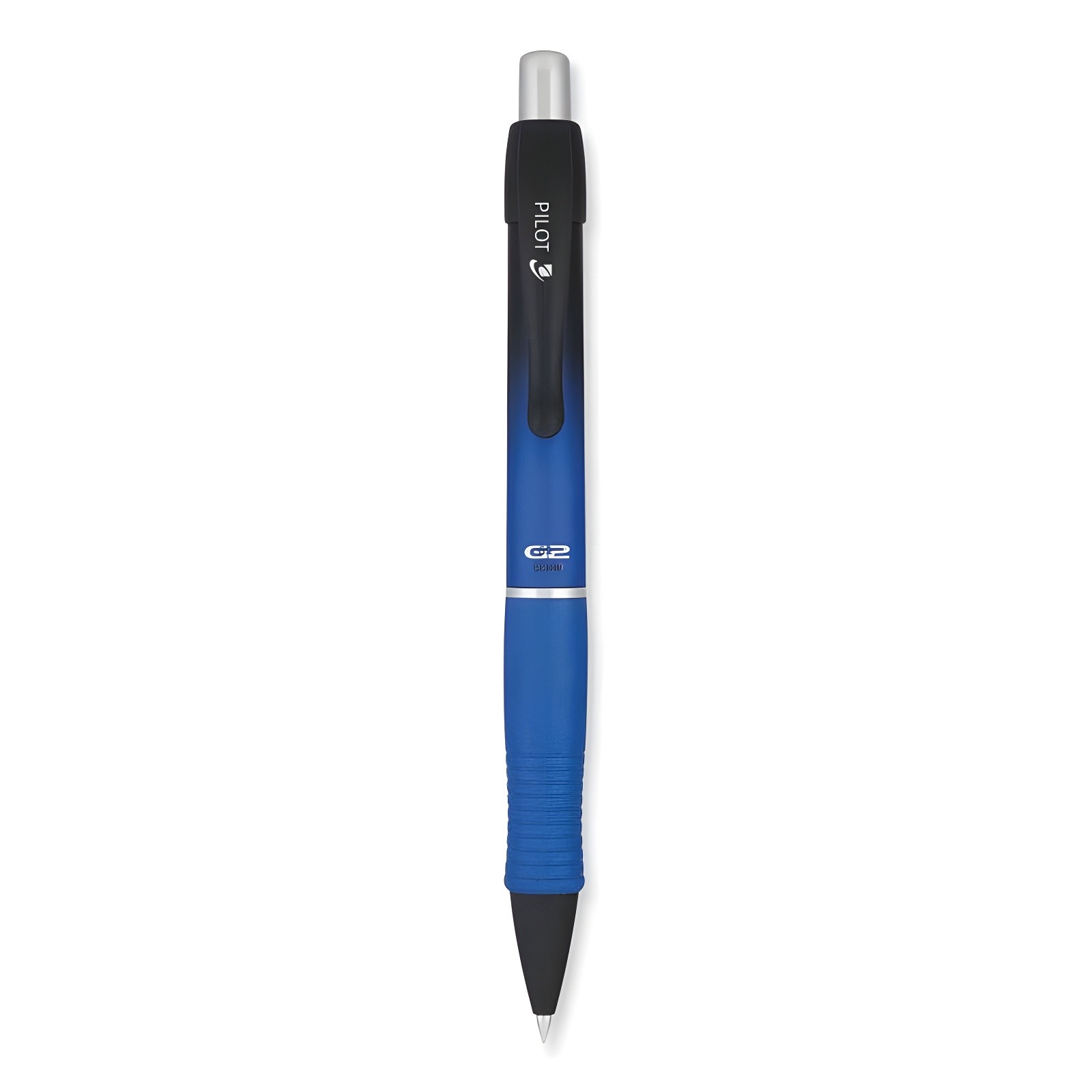 Pilot G2 Pro blue gradient pen on white background