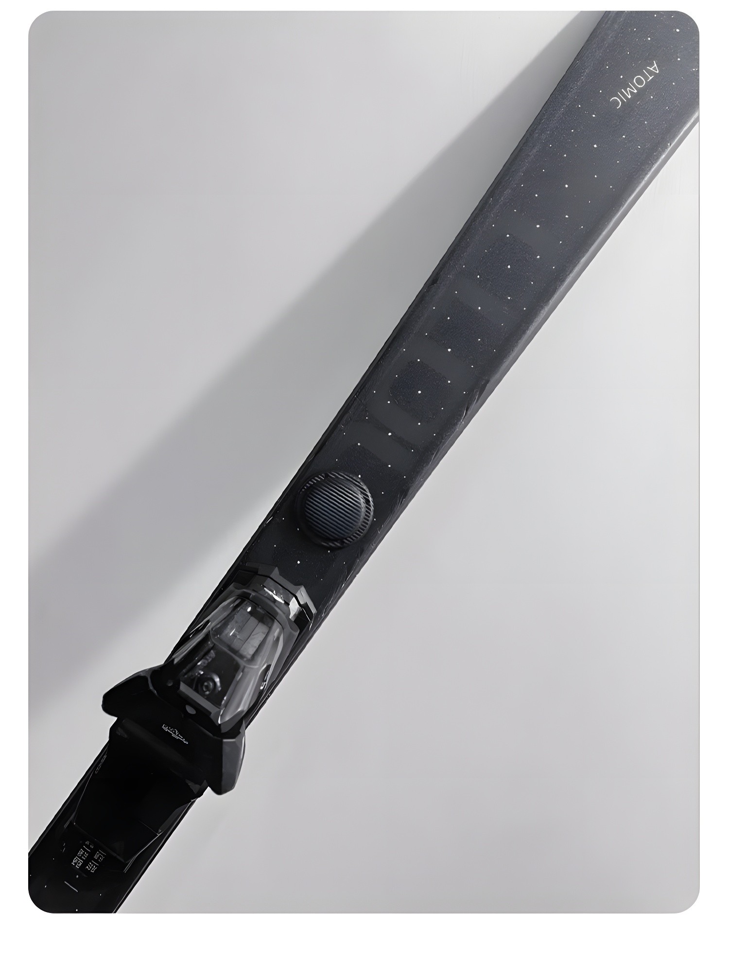 MILI Tracker mounted on Atomic snowboard