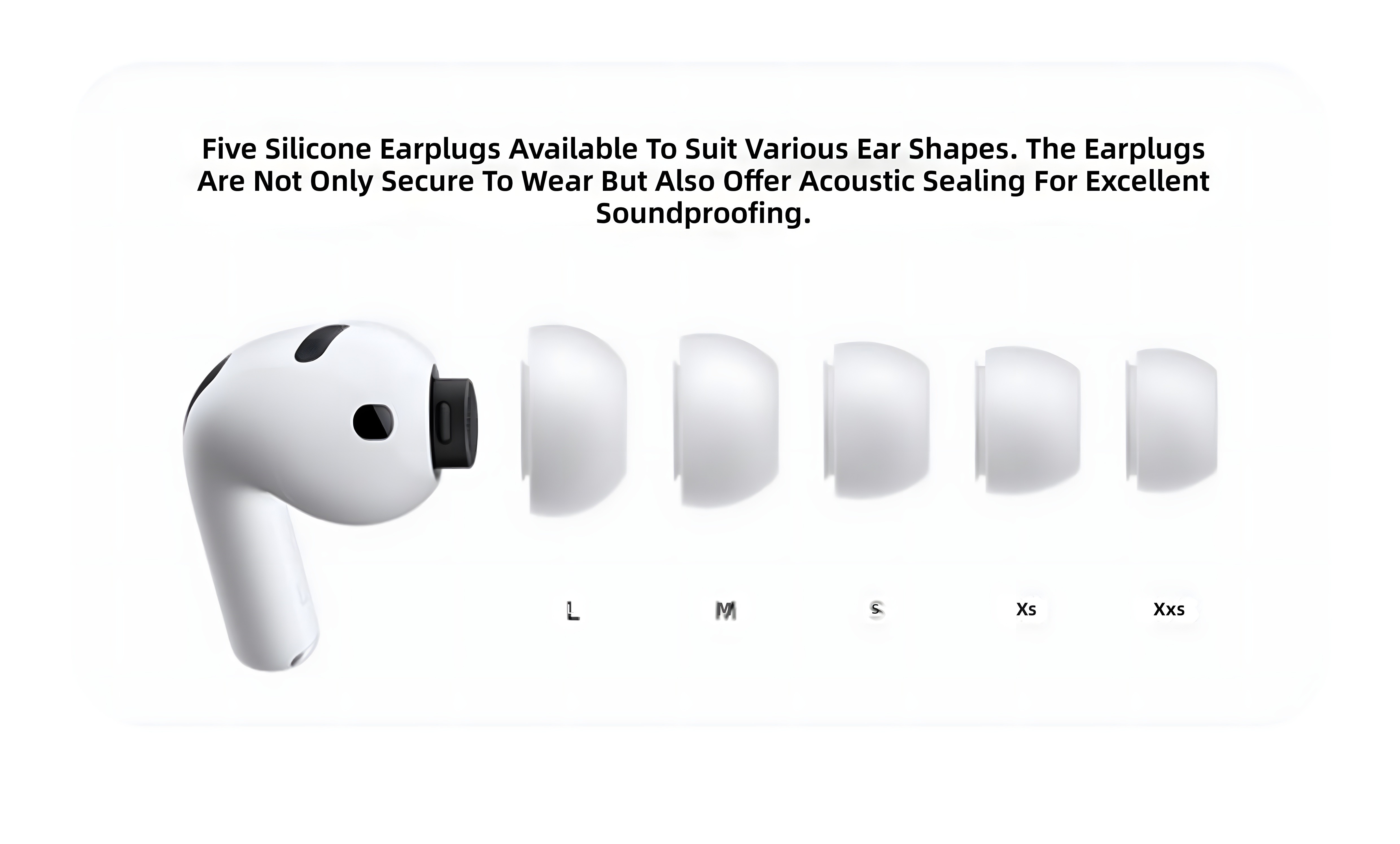 Battery Life Infographic: 8h Earbuds + 24h Case