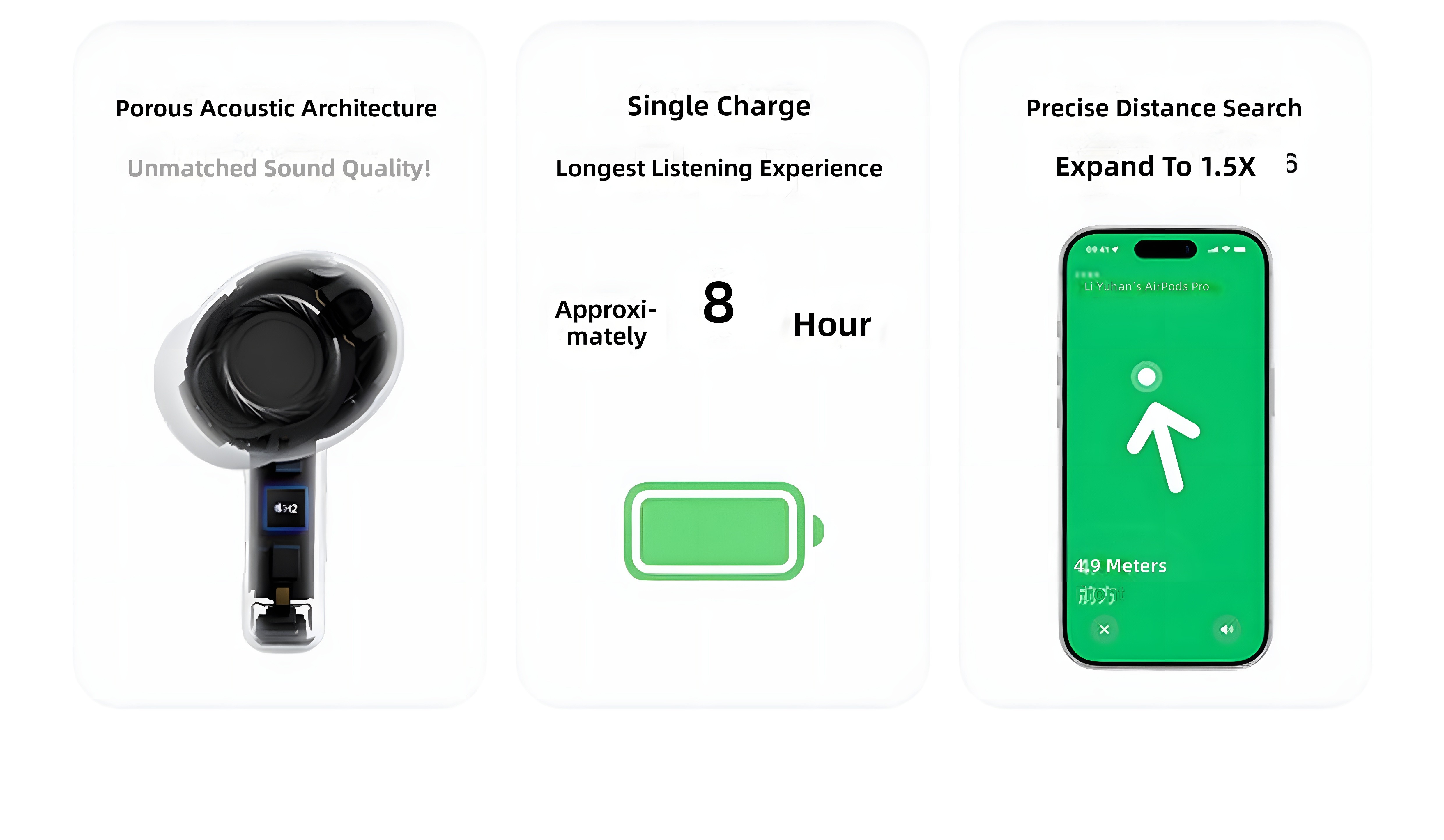 Porous Acoustic Architecture and Driver Close-up