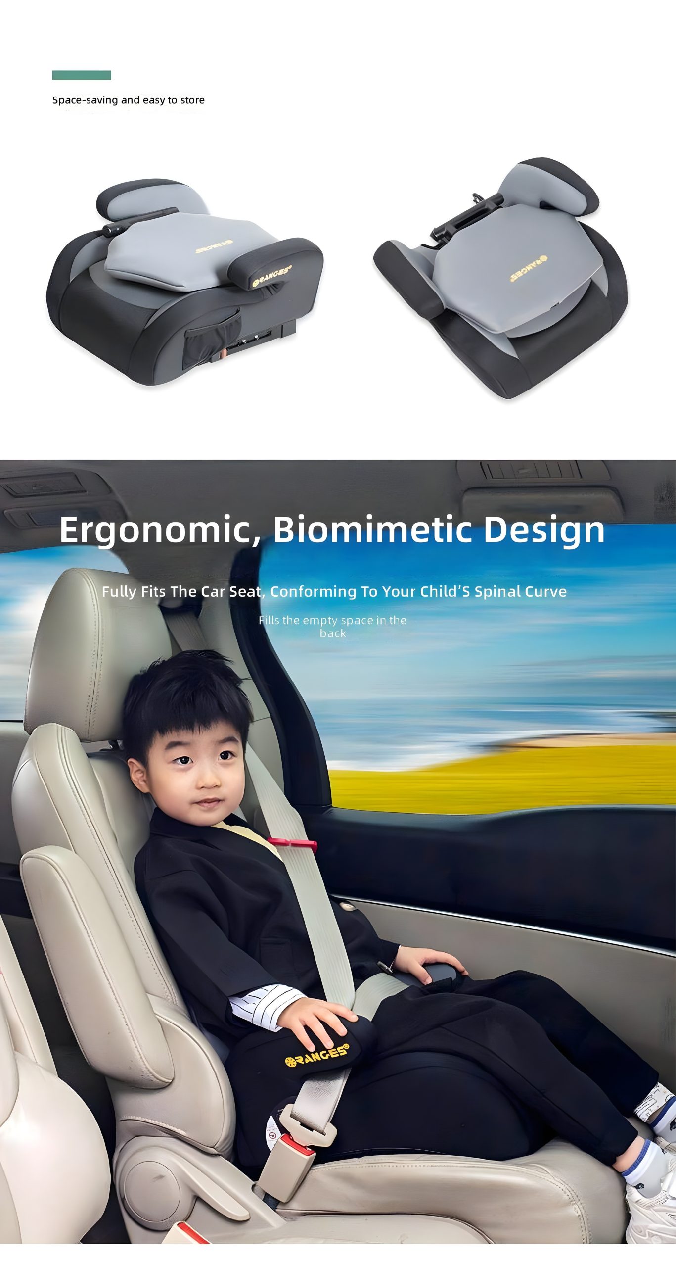 RANGES™ Premium Child Safety Seat: Engineered for Peace of Mind, Designed for Joy