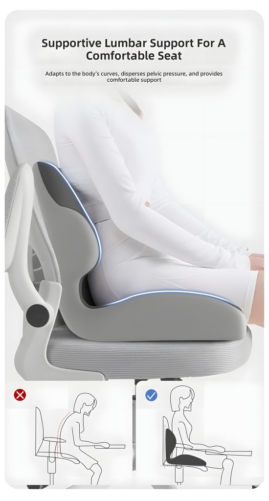 The Ultimate Ergonomic Revolution: Introducing the *Harmony Curve™* Multi-Functional Lumbar Support Cushion