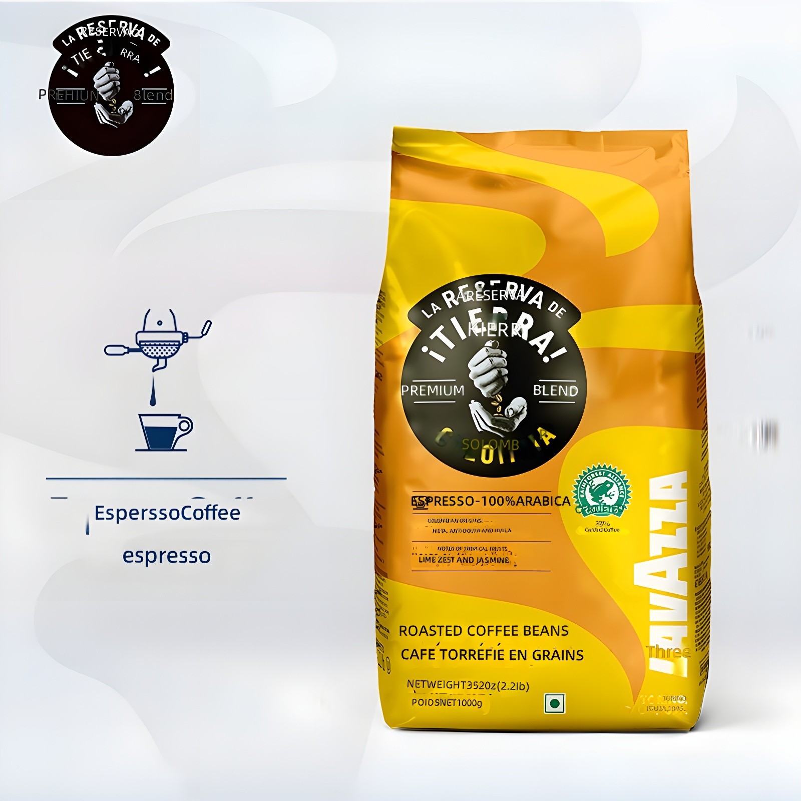 LAVAZZA ¡Tierra! Brasil Espresso Coffee