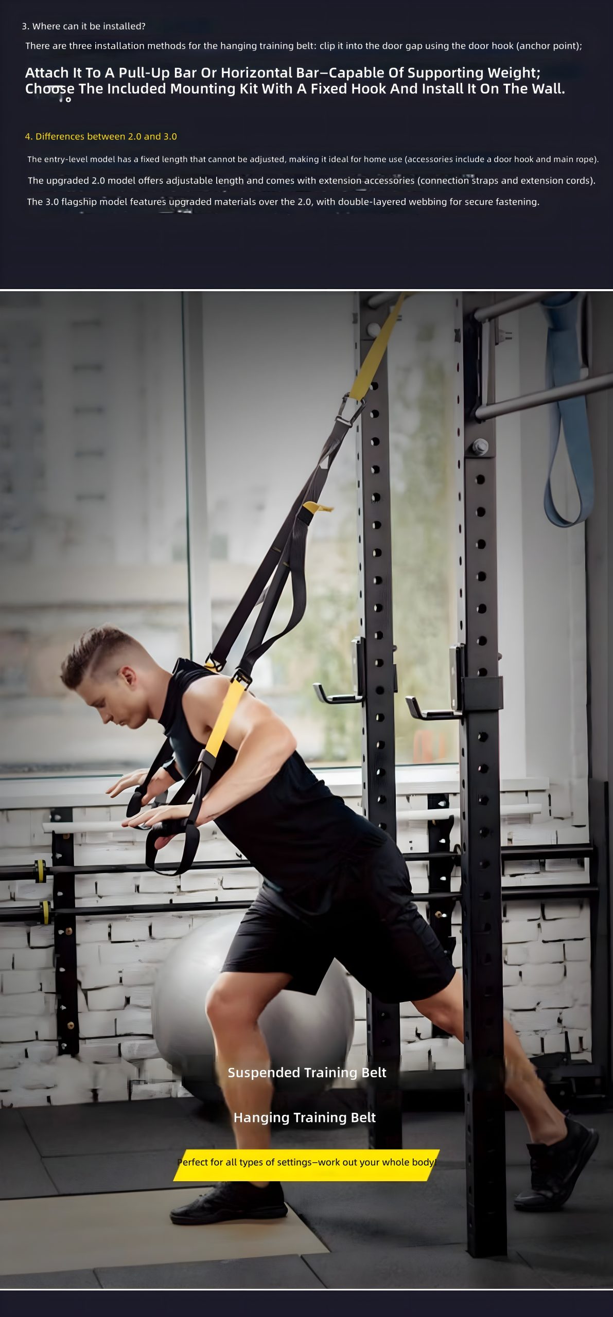 Suspended Training Belt: The Ultimate Full-Body Resistance System for Modern Fitness Enthusiasts
