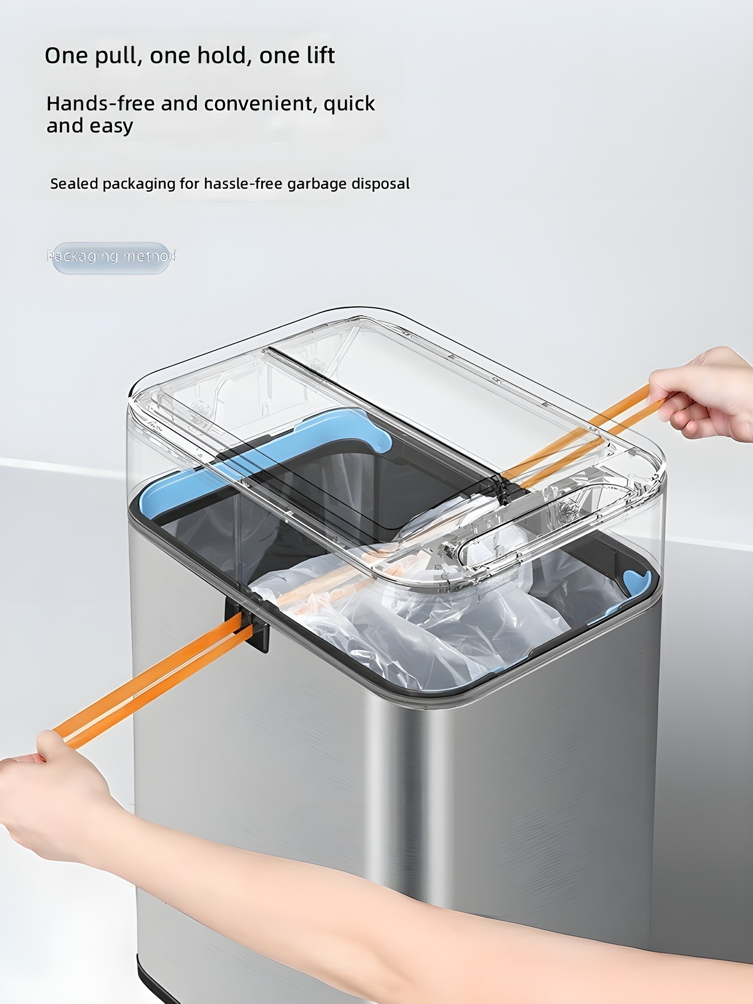 The Future of Kitchen Hygiene: Introducing the Smart感应 Trash Can — Where Innovation Meets Everyday Elegance